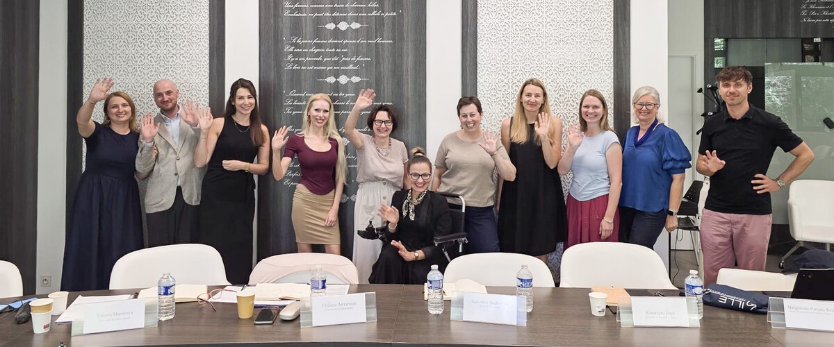 Zespół projektowy podczas seminarium w Miluzie